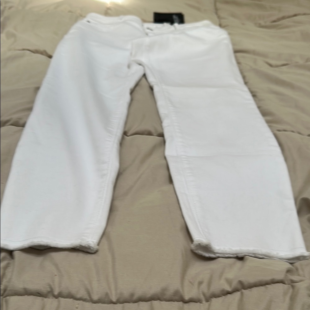 Simply Vera Vera Wang White Skinny Leg Jeans